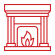 Fireplace icon
